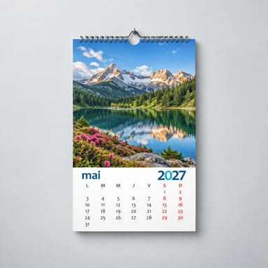 Calendare de perete personalizate