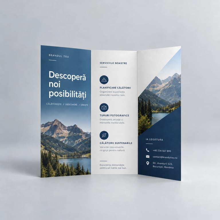 Pliante personalizate